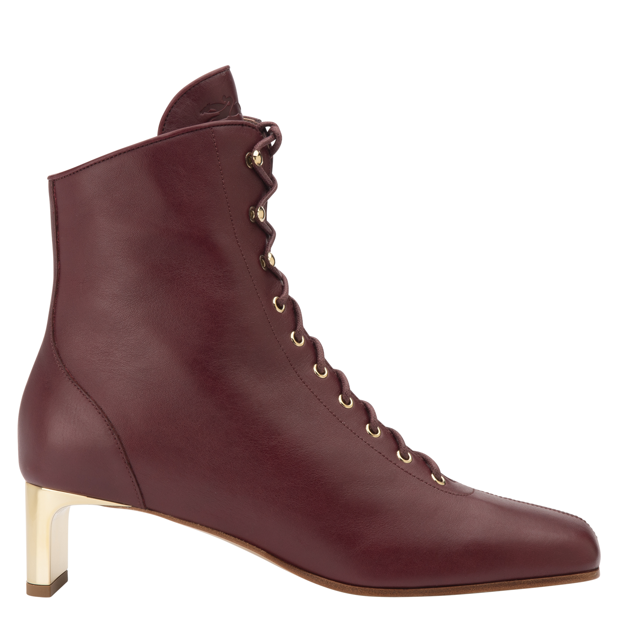 Botas bajas de tacón alto La Patineuse