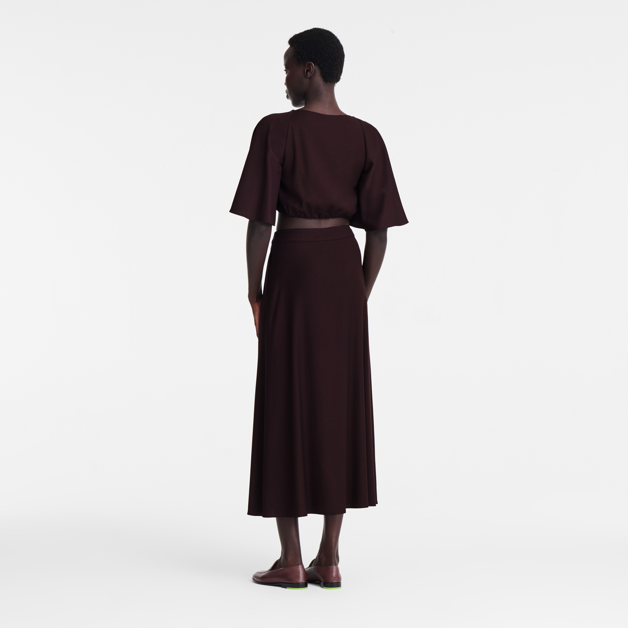 Falda midi